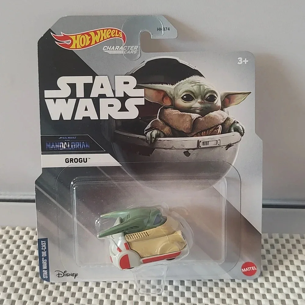 Hot Wheels Character Cars Star Wars Grogu Die-Cast Disney The Mandalorian NWT